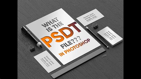 New “psdt” File To Create Photoshop Templates Youtube