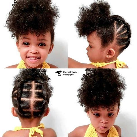 It is very easy to make a bun and it looks extremely divine if you add some hair accessories to the hair updo. 21 Cutest Kids & Hairstyle Ideas Photo Gallery #3 - Black Hair OMG!