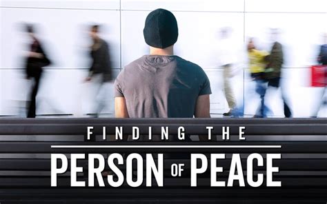 Finding The Person Of Peace Dr Bryan Cutshall
