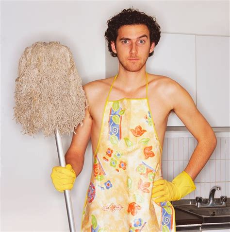 Naked Men Housework Telegraph