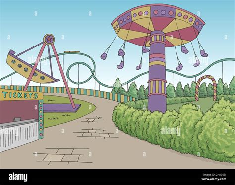 Amusement Park Drawing