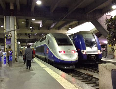 Gare Montparnasse Tgv Train Transportation Paris