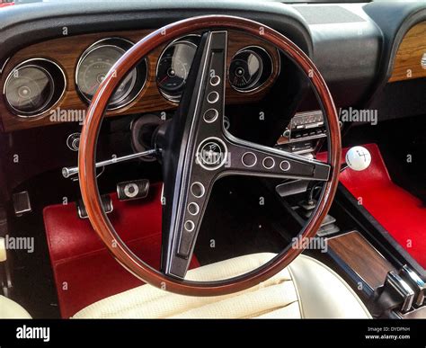 1970 Ford Mustang Mach 1 Interior Stock Photo 68530045 Alamy