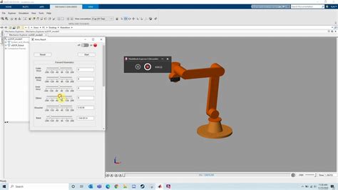 Robotic Arm Simulation And Gui Youtube