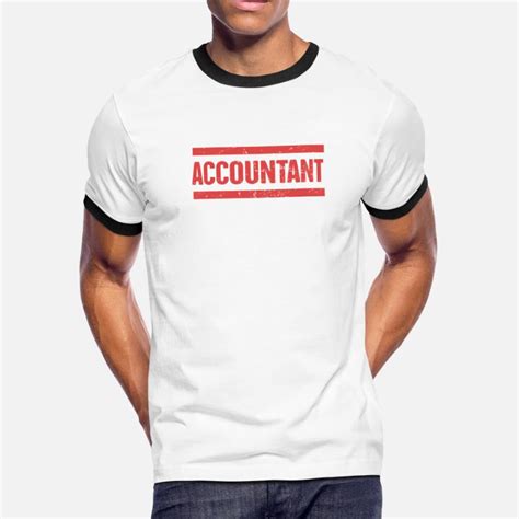 Shop Funny Designs Accountant T Shirts Online Spreadshirt