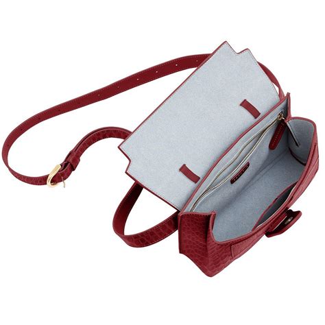 Senreve the aria belt bag senre30049 leather: Senreve Leather Aria Belt Bag in Red - Lyst