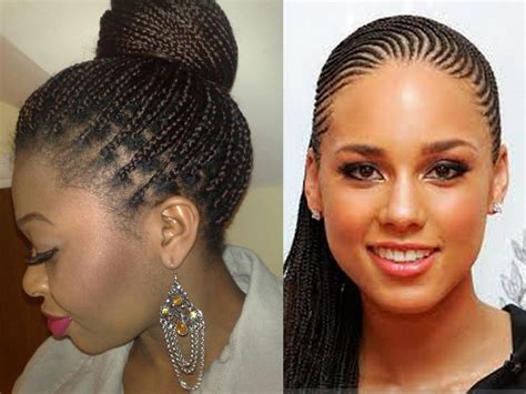 Braided Lines Hairstyle Best Hairstyles Ideas