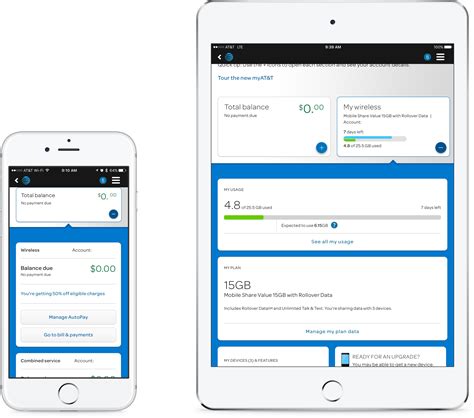 myATT Account Overview Redesign - Cory Bennett