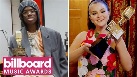 Rema And Selena Gomez Accepts Top Afrobeats Song For “calm Down” Billboard Music Awards 2023