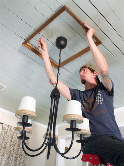 Ceiling lighting can be so many things: Easy DIY Ceiling Medallion | HGTV