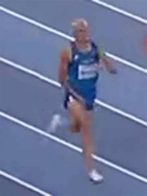 Athletics Star Had Huge Wardrobe Malfunction During 400m As Penis Fell