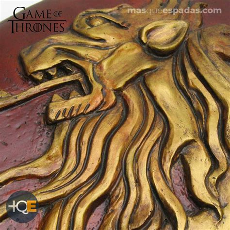 Lannister Shield Game Of Thrones Officer Queespadas