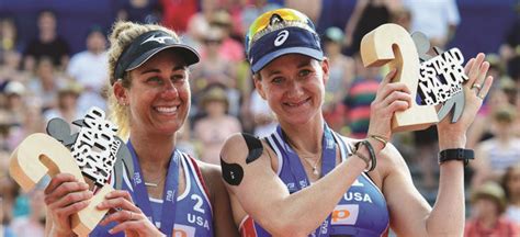 Kerri Walsh Jennings And April Ross Take Silver In Final Rio Tune Up
