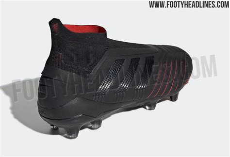 Black And Red Adidas Predator 2019 Archetic Pack Boots Leaked Footy