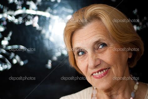 Magnificent Older Woman Resting Stock Photo By ©aletia 30999705