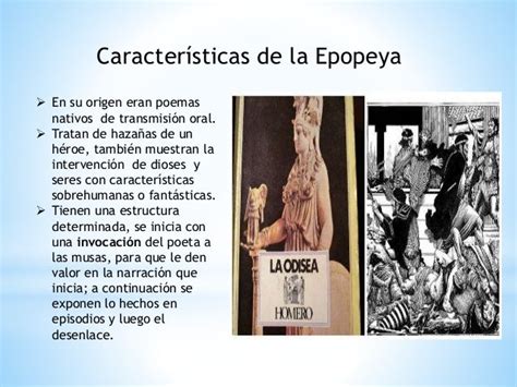 Definicion Y Caracteristicas De Epopeya