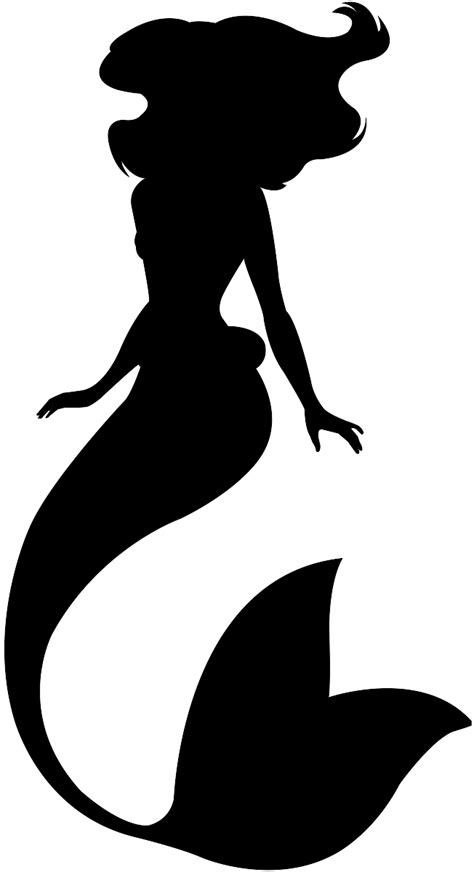 Ariel Silhouette | Free vector silhouettes