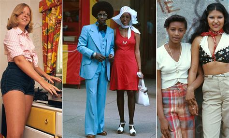 Searching For The Seventies Pictures Show The Remarkable Fashion