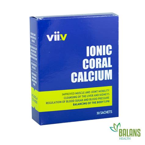 Ionic Coral Calcium 30sachets Viiv Balans