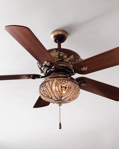 This cool unique ceiling fan from westinghouse lighting has three adjustable spotlights on a light circular track kit. Ceiling Fans, Outdoor Ceiling Fans & Unique Ceiling Fans | Horchow | Ceiling fan with light ...