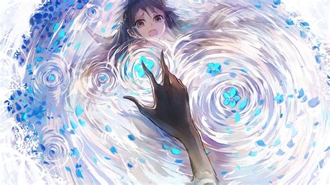 Desktop Wallpaper Anime Girl Anime Magic Hd Image Picture