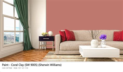 Sherwin Williams Coral Clay Sw 9005 Paint Color Codes Similar Paints