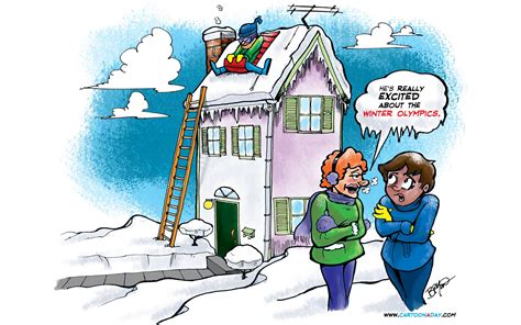 800 x 606 jpeg 91 кб. winter funny cartoon - Google-haku | WINTER - funny ...