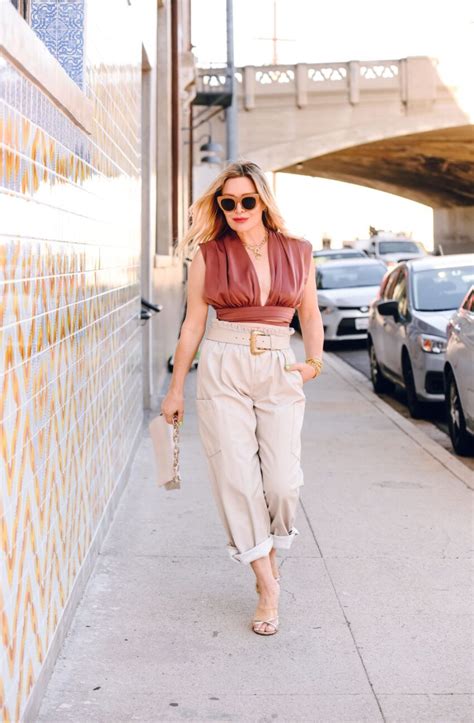 Maybe you would like to learn more about one of these? Dusty Rose Crop Top, Baggy Leather Pants. | The Hunter ...