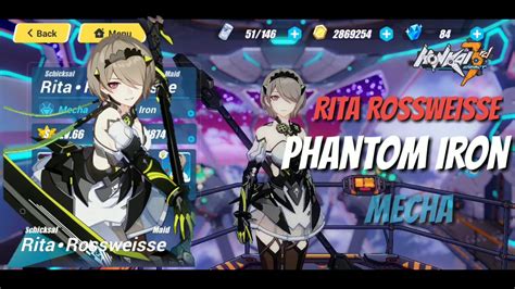 Rita Rossweisse Phantom Iron Mecha Honkai Impact 3rd Youtube