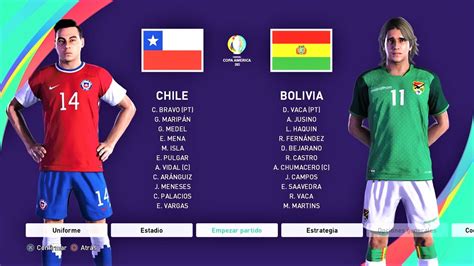 Full coverage as chile face bolivia in the copa america 2021. PES 2021 PS5 Chile Vs Bolivia Copa América 2021 - YouTube