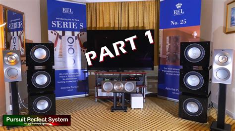 Rel Acoustics New Line Array Serie S Stacked Subwoofers Part One Bristol Hifi Show