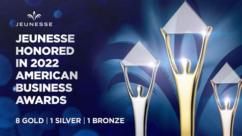 Jeunesse Garners 8 Gold Stevies In 2022 American Business Awards