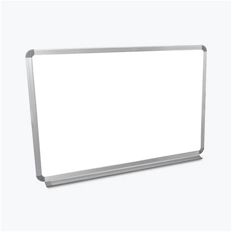 Mastervision Maya Magnetic Steel Dry Erase Board Aluminum Frame All