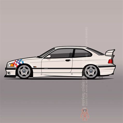 Bmw 3 Series E36 Coupes On Behance