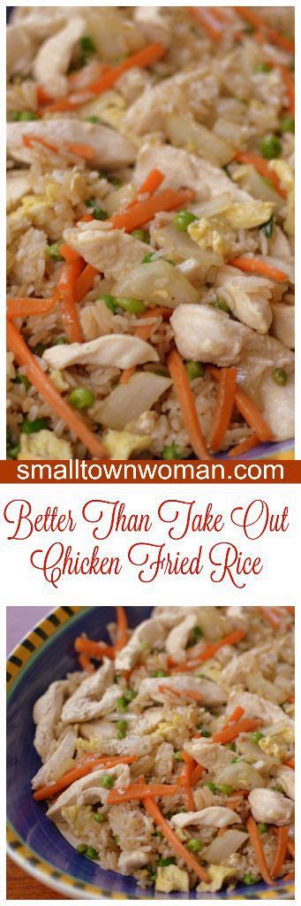 Using a spatula, scramble the eggs. Better Than Takeout Chicken Fried Rice | Small Town Woman