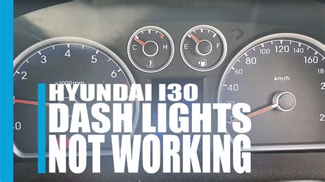 Dashboard Warning Lights Hyundai