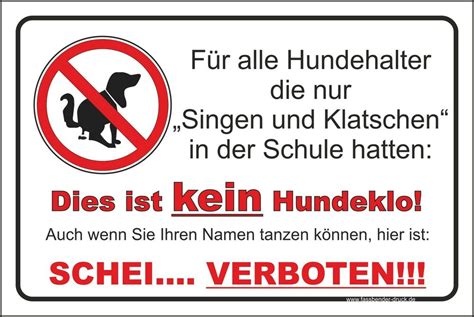 Hunde verbot schild pinkelnder hund kunststoff witterungsb. 30x45cm Privatgrundstück Aufkleber Schild kein Hundeklo ...