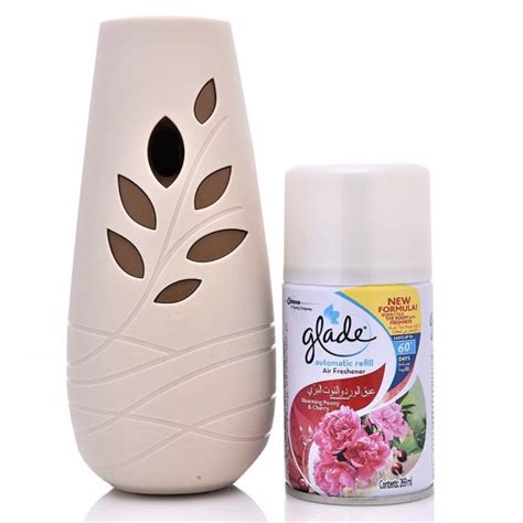 Buy Glade Automatic Air Freshener Blooming Peony And Cherry Refill Free