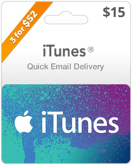 All gift cards are digitally scanned and sent via email delivery. $15 USA iTunes Gift Card (Email Delivery) - Dollarcarding Store