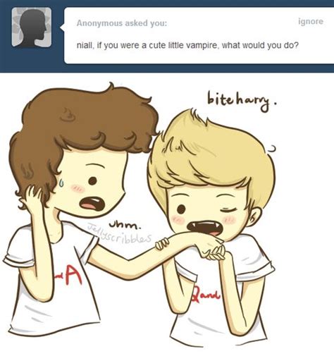 Niall Is A Vampire Now Poor Harry But Niall Makes A Cute Vampire