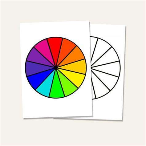 Printable Color Wheel