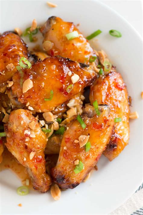 Better than wing stop parmesan garlic chicken wings! Sweet Chili Baked Chicken Wings | Recipe | Baked chicken ...