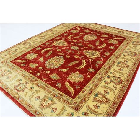 Hauptkriterium dafür ist die qualität der wolle bzw. Ziegler Teppich Rot Beige in 200x150 (5101-254) - carpetido.de