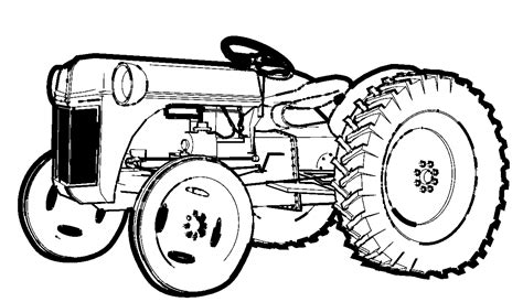 Coloring Pictures Tractor Coloring Pages