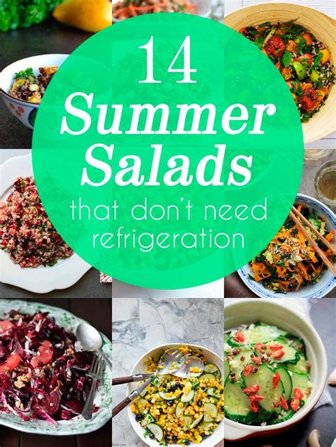 The food needs to weigh as little as possible and be easy to carry. 14 No Refrigeration Salads for a Perfect Picnic | Picnic ...