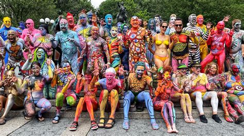 Nyc Body Painting Day B Yao Travel Photos Flickr