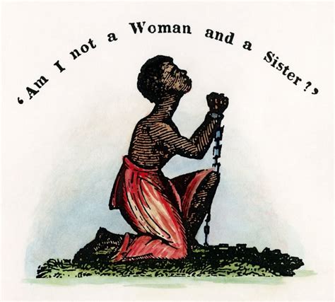 Slavery Woman 1832 Nam I Not A Woman And A Sister American Typefounders