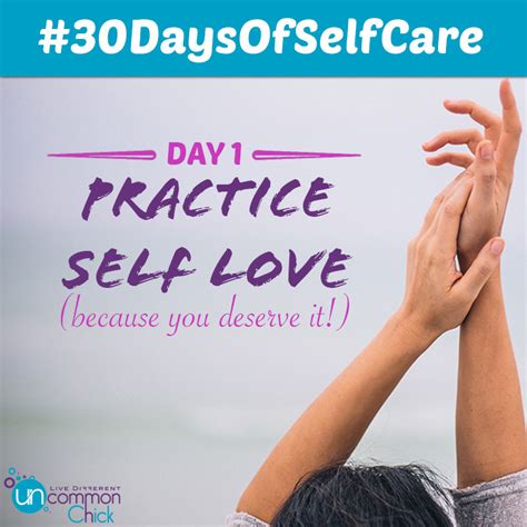 30 Day Self Care Challenge A Must Do Uncommon Chick