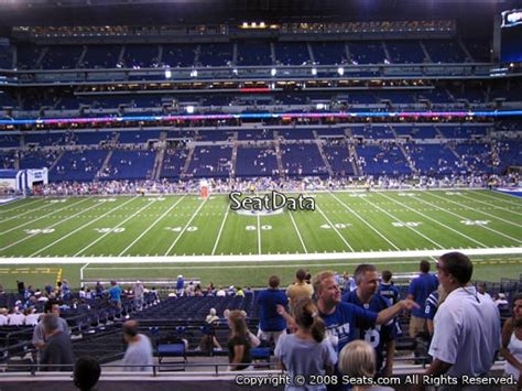 Seat View From Section 213 At Lucas Oil Stadium Indianapolis Colts
