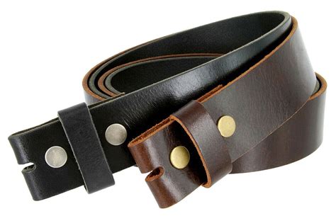 Belt Straps Plain Leather Belt Straps